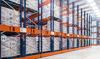 Pokretni paletni regali Movirack Pokretni paletni regali Movirack