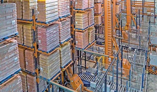 Automatska trostrana visokoregalna dizalica Automatska trostrana visokoregalna dizalica