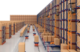 Broj kolica koja rade na krugu električnog jednotračnog sustava može se prilagoditi tijeku rada