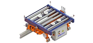 Podna kolica sadrži 2 pogonske glave i 2 kotača